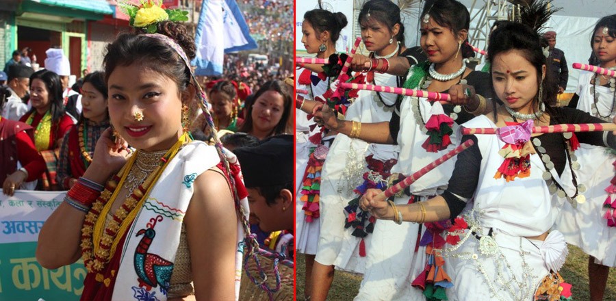 माघेसङ्क्रान्ति पर्व नजिकिँदा थारू र मगर बस्तीमा चहलपहल