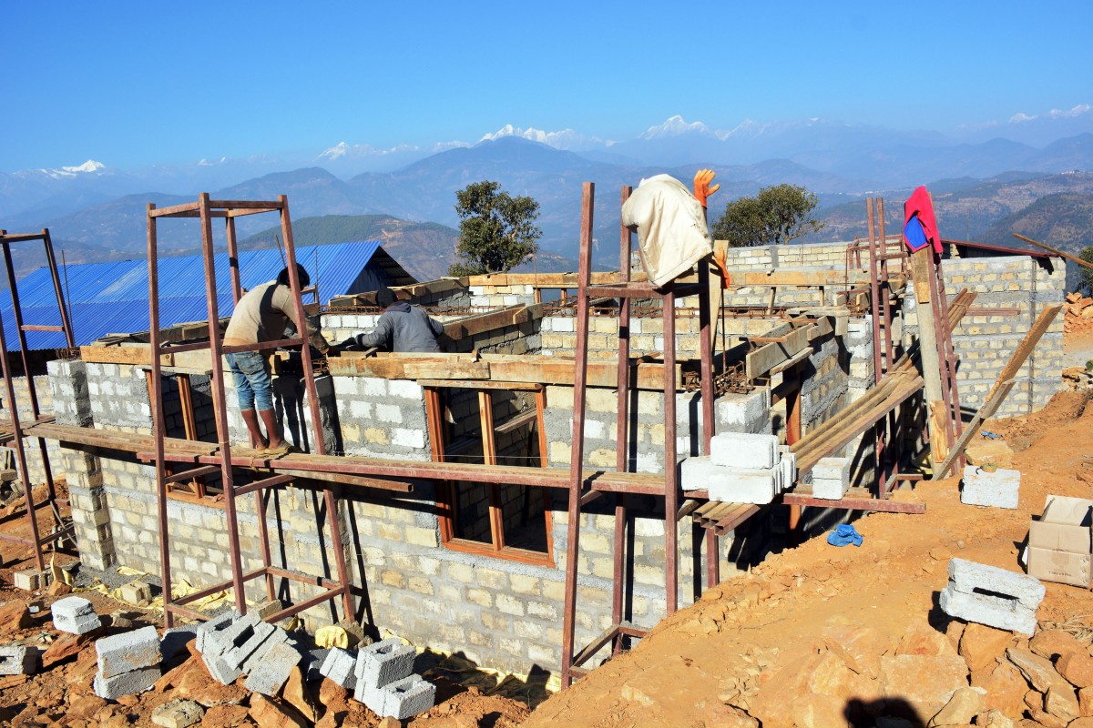 निर्माणाधीन तामाङ एकीकृत नमूना बस्ती