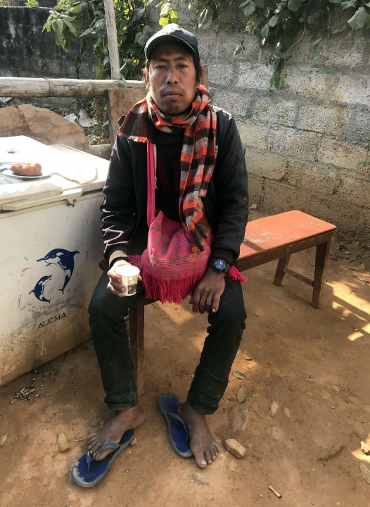 पाँच दिन हिँडेर बागलुङ आएका श्रमिक