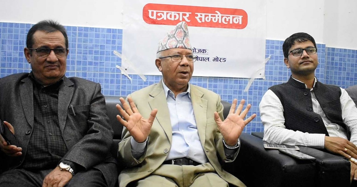 माधव नेपाल भन्छन्– प्रधानमन्त्रीलाई सुरक्षा दिन नेकपा तयार
