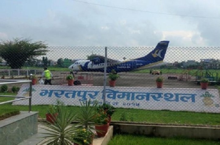 निषेधाज्ञापछि भरतपुर विमानस्थलबाट ११ उद्धार उडान