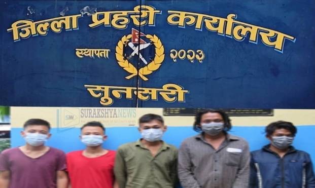 धरानको प्रहरी चौकीमा आक्रमण गर्नेहरु धमाधम पक्राउ 