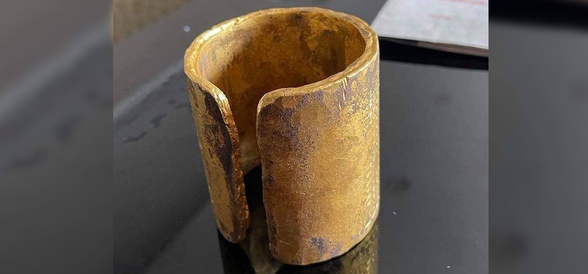 विमानस्थलभित्र एक किलो सुन च्याप्पै