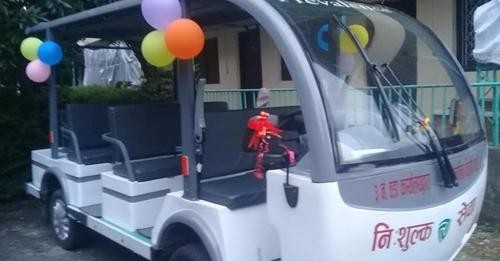श्रीगोपालको वडामा विद्युतीय गाडी सरर !
