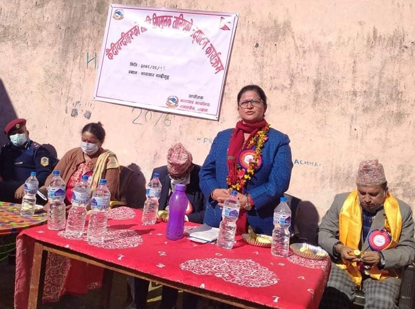 कैदीबन्दीहरूको लागि सीपमूलक तालिम सञ्चालन