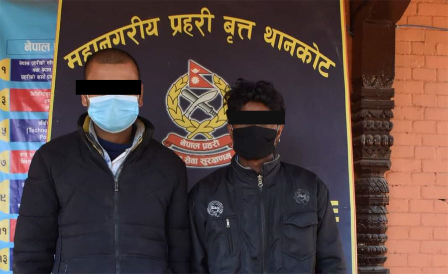 ७५० एम्पुल लागूऔषधसहित दुई जना पक्राउ