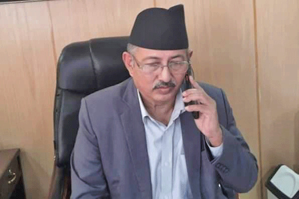  गृहमन्त्री खाँणद्धारा सिडिओहरूलाई फोन