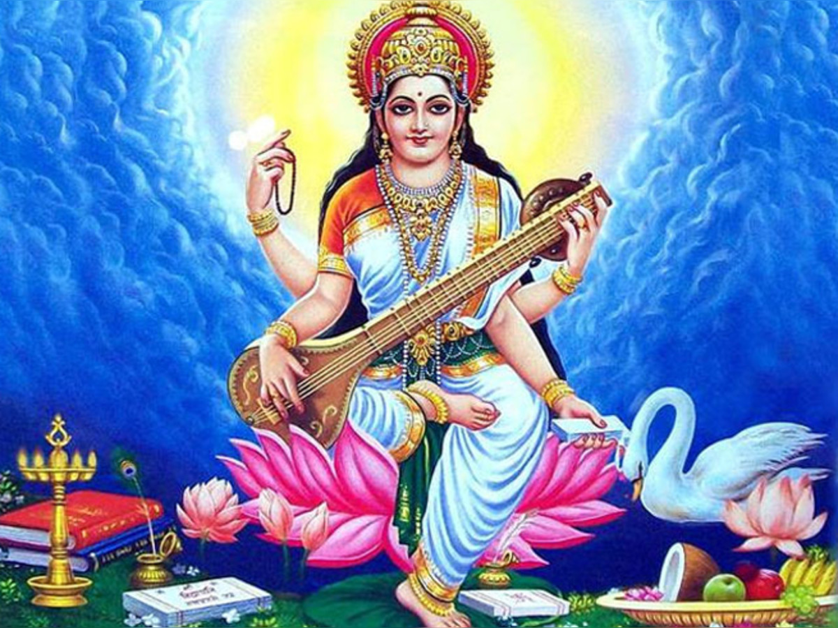 आज सरस्वती पूजा