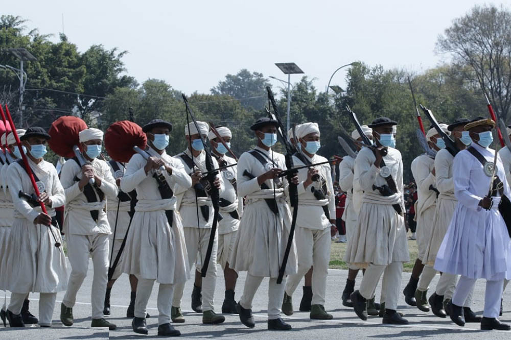 टुँडिखेलमा सेना दिवस मनाइयो